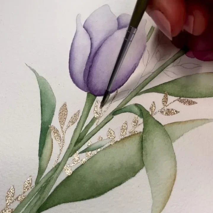 ChromeArt™ - Metallische Aquarelle Malset