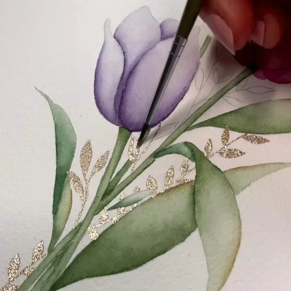 ChromeArt™ - Metallische Aquarelle Malset