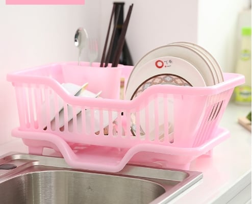 DishRack - Doppellagiges Geschirr-Trockengestell für die Küche [Letzter Tag Rabatt]