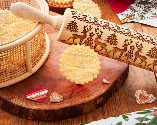ChristmasRoller™ - Weihnachts-Nudelholz für Plätzchen [Letzter Tag Rabatt]