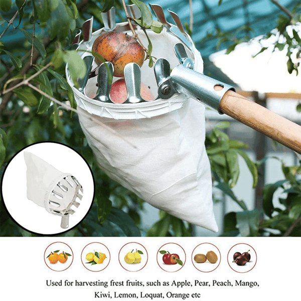 EasyFruit™ - Obstpflücker Kopf Korb (Durchmesser 16cm)