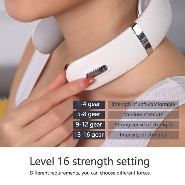 NeckRelease™ – Tragbares Nackenmassagegerät für Entspannung und Schmerzlinderung