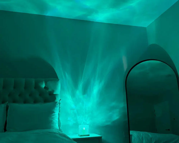 PolarGlow™ Nordlicht-Würfellampe | Magische Farben & faszinierende Raumstimmung