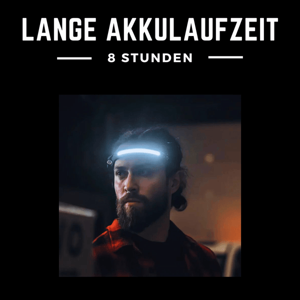 HaloLite™️Pro - Die leichteste Stirnlampe der Welt!