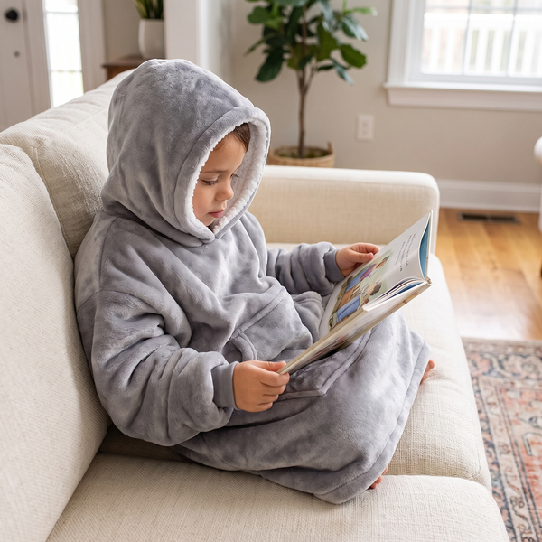 CozyHug™ Oversize-Kuschelh Hoodie für Kinder | Wärme wie eine Decke
