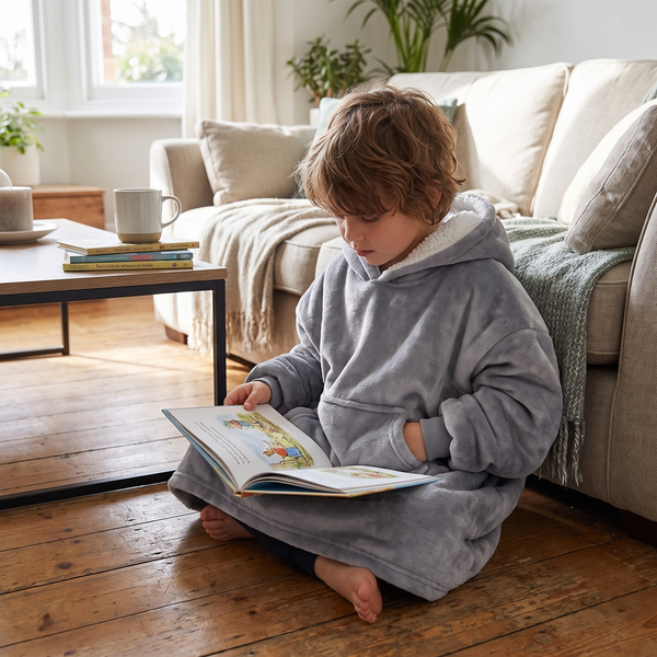 CozyHug™ Oversize-Kuschelh Hoodie für Kinder | Wärme wie eine Decke