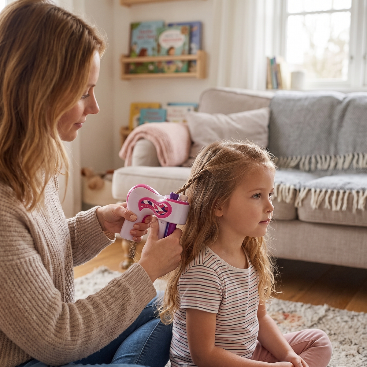 Twistella™ Automatischer Haarflechter für Kinder – Kreative Flechtfrisuren in Sekunden