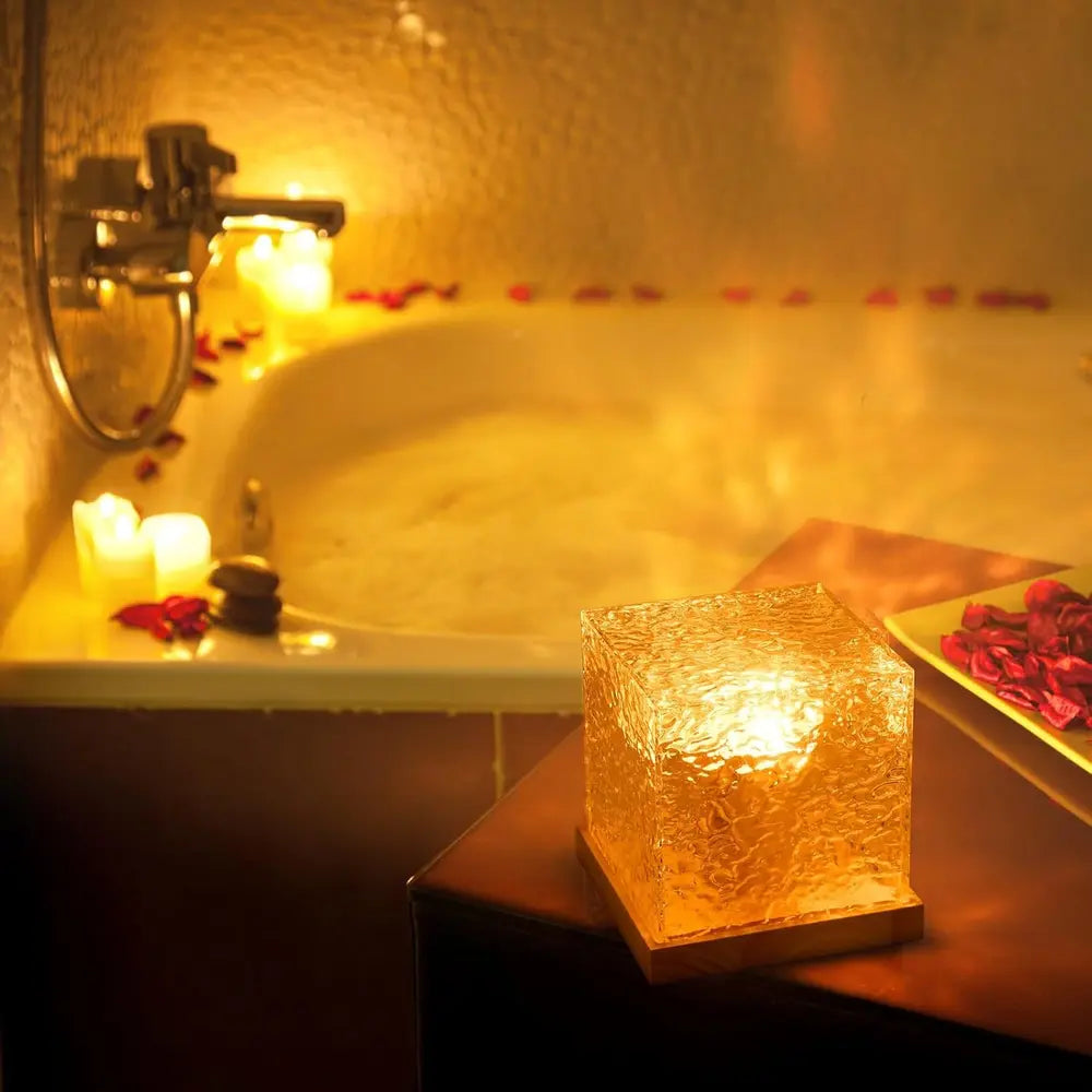 PolarGlow™ Nordlicht-Würfellampe | Magische Farben & faszinierende Raumstimmung