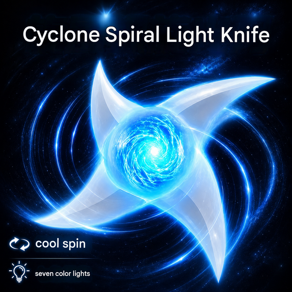 SpinLuma™ Licht-Spinner – Leuchtender Spiral-Stunt für Partys, Cosplay & Videos