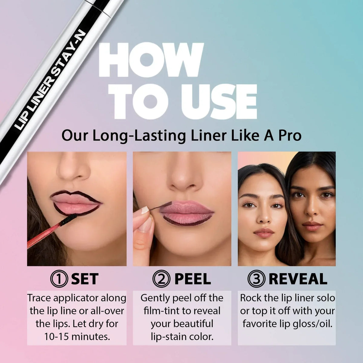 1+1 Gratis | LippenDefinieren™ Langanhaltend definierte Lippen