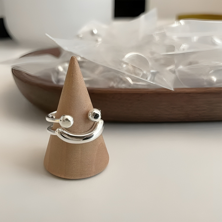 50% RABATT | HappyRing™ - smiley Verstellbarer Ring [Letzter Tag Rabatt]