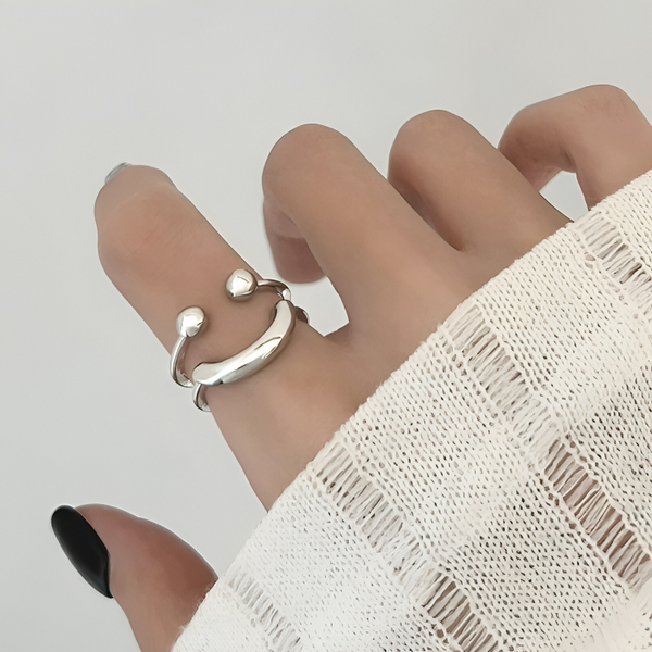 50% RABATT | HappyRing™ - smiley Verstellbarer Ring [Letzter Tag Rabatt]
