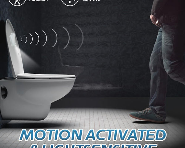 50% RABATT | ToiletLight - Nachtlicht mit Bewegungssensor für entspannte Toilettengänge!