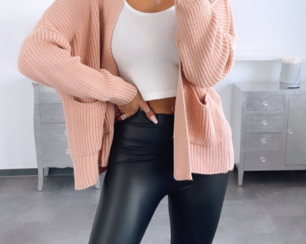 Amelia™ Lederlook-Leggings