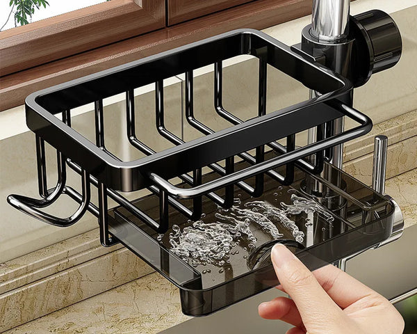 SmartDrain - Spülbecken-Organisator aus Aluminium [Letzter Tag Rabatt]