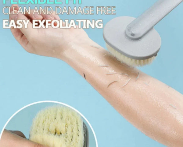 ScrubClean™ - Duschbürste mit integriertem Seifenspender für ultimative Reinigung