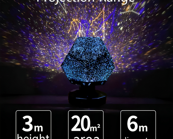 50% RABATT | LumiGalaxy - Sternenhimmel-Galaxie-Projektor