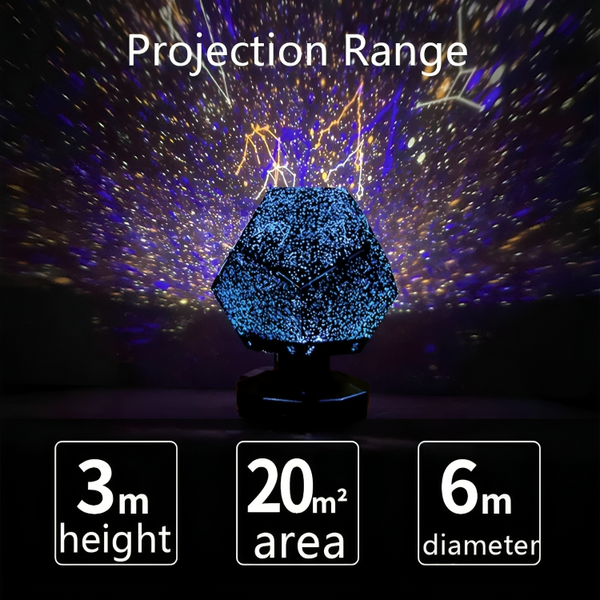 50% RABATT | LumiGalaxy - Sternenhimmel-Galaxie-Projektor