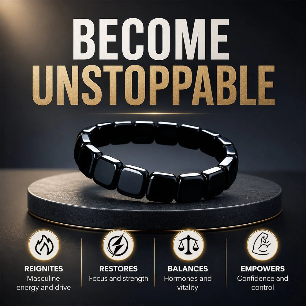 Vironis™ | Hematite Bracelet - Unterstützt die sexuelle Leistungsfähigkeit
