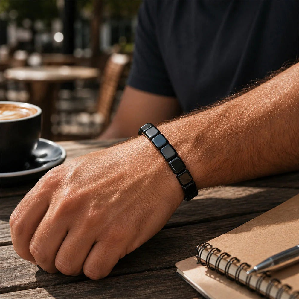 Vironis™ | Hematite Bracelet - Unterstützt die sexuelle Leistungsfähigkeit