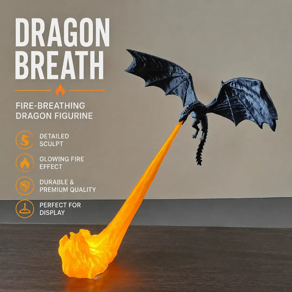 DracoLume™ Drachen-Buchstütze – Mystische Fantasy-Deko für Bücherregale