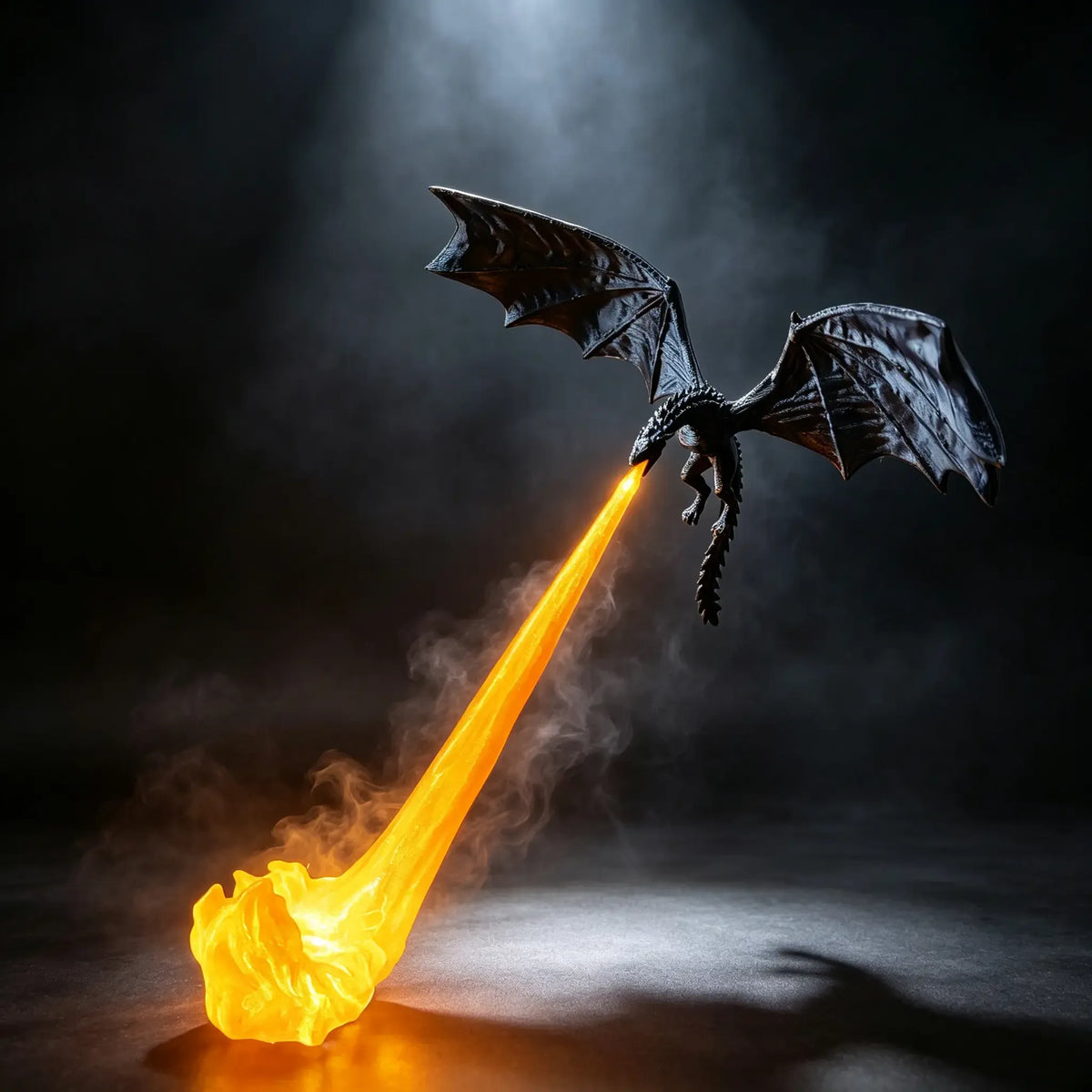 DracoLume™ Drachen-Buchstütze – Mystische Fantasy-Deko für Bücherregale