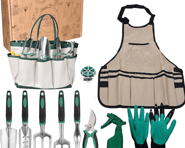 GardenGear - Komplettes professionelles Gartenbau-Set - 11 Werkzeuge [Letzter Tag Rabatt]