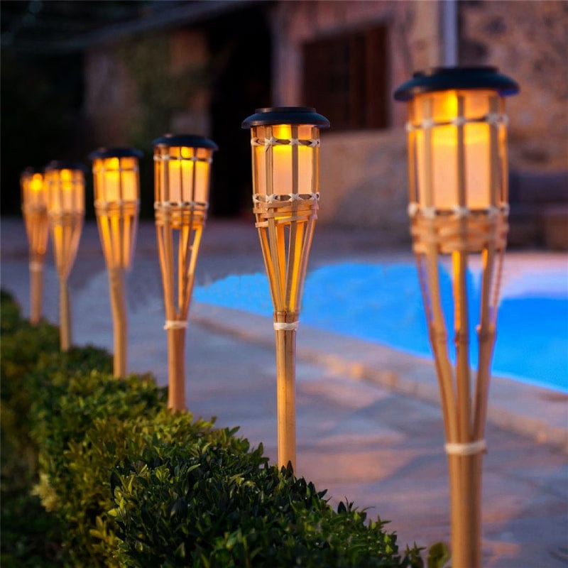 GlowTorch - Solarlampe für draußen [Letzter Tag Rabatt]