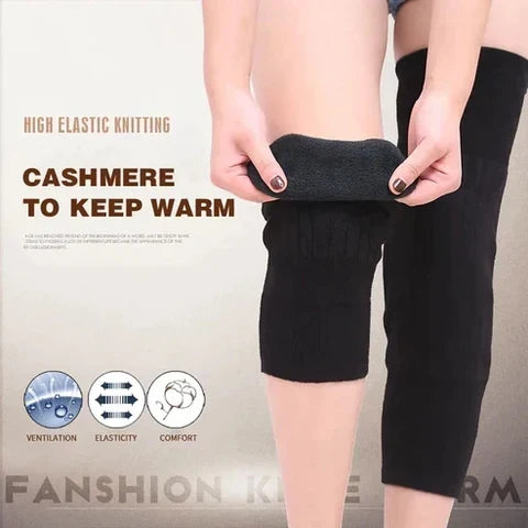 WarmKnit™ | Thermische Kniewärmer mit Fleecefutter – Kuschelige Wärme & flexibler Komfort