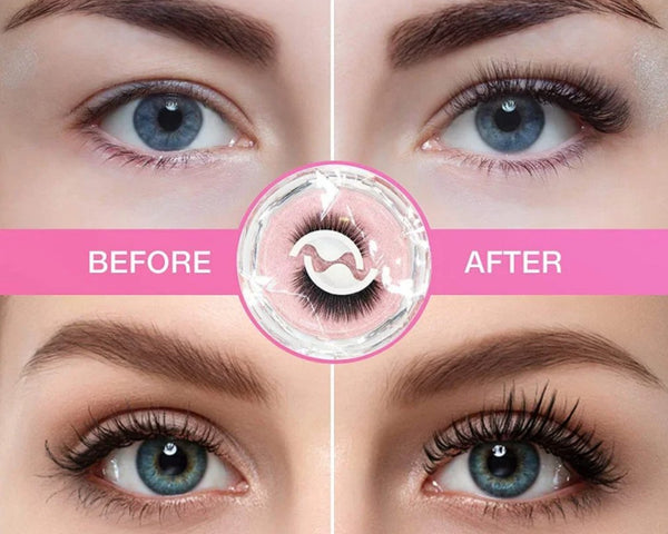 Rebecca™ Wiederverwendbare Klebe-Wimpern
