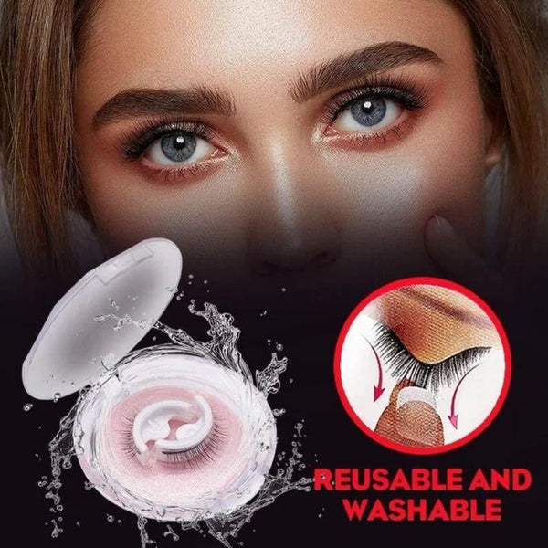 Rebecca™ Wiederverwendbare Klebe-Wimpern