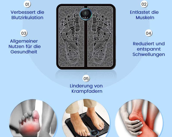 Letzter Tag 50% Rabatt | FeetRelief™️ - Schmerzfreie Beine in nur 20 Minuten!