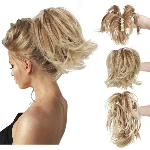 Grande™ Synthetische Haarverlängerungen Pferdeschwanz Krallenclip