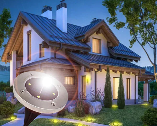 Fancy Solar - Wegweiser-Lampen (4 Pack) [Letzter Tag Rabatt]