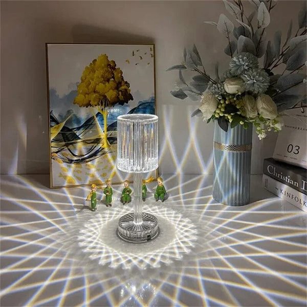 DiamondCrystal - Touch Dimmbare LED-Tischlampe [Letzter Tag Rabatt]