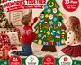 WonderTree™ Filz-Weihnachtsbaum-Set | Kreativer, bildschirmfreier Weihnachtsspass für Kinder
