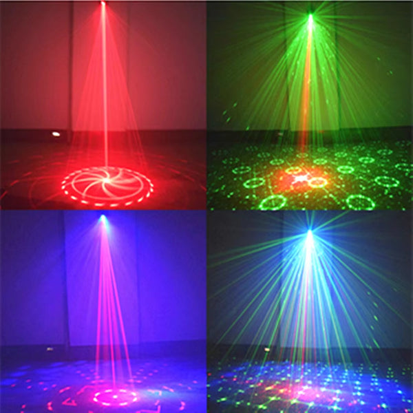 LumoVibe™ LED-Laser-Partylicht | Dynamische Lichteffekte für jede Feier