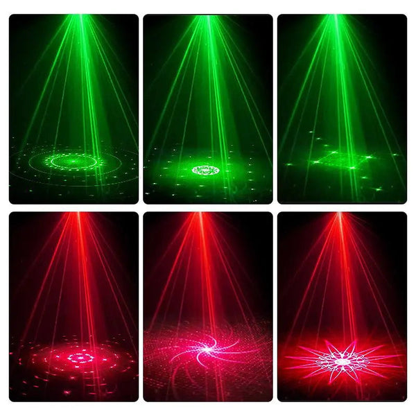 LumoVibe™ LED-Laser-Partylicht | Dynamische Lichteffekte für jede Feier