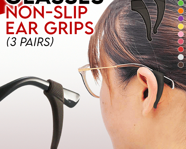 GripSafe – Brillen fallen nie wieder herunter (5 Paar)
