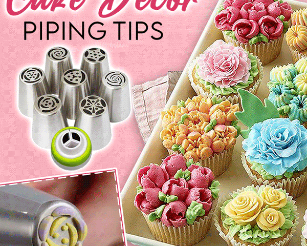 PipeDecor™ - Profi Tüllen für Tortendekoration | 4+4 GRATIS-Set!