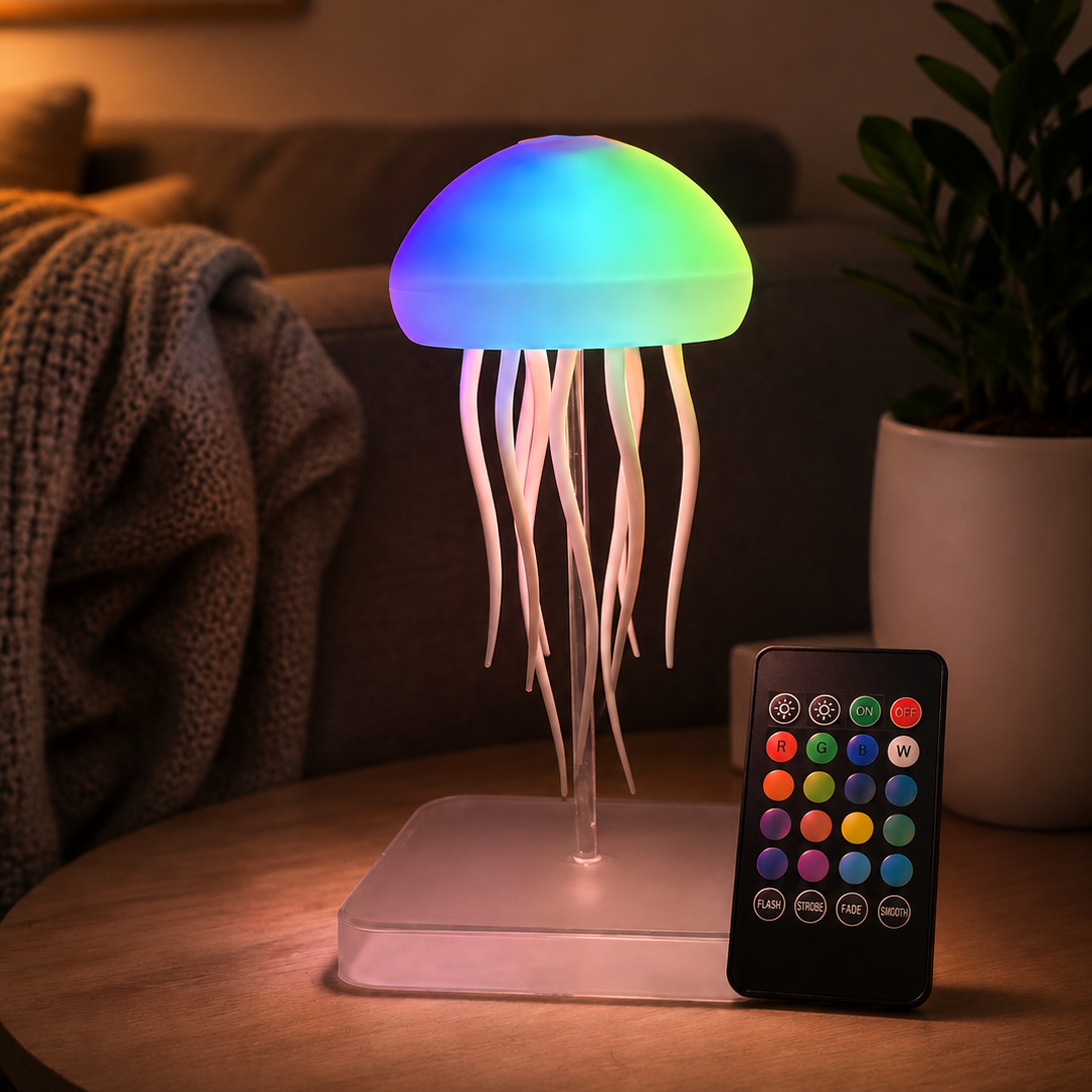 GlowMira™ Night Light – 16 Farben, Wiederaufladbar & Kabellos | Beruhigendes Ambiente