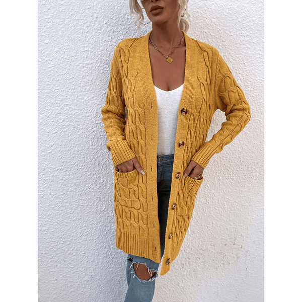 Molley™ | Lange Strickjacke