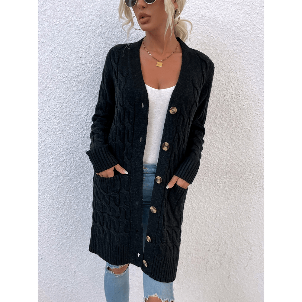 Molley™ | Lange Strickjacke