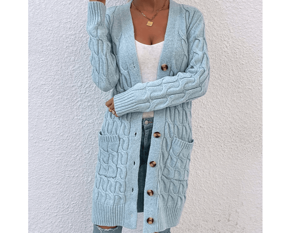 Molley™ | Lange Strickjacke