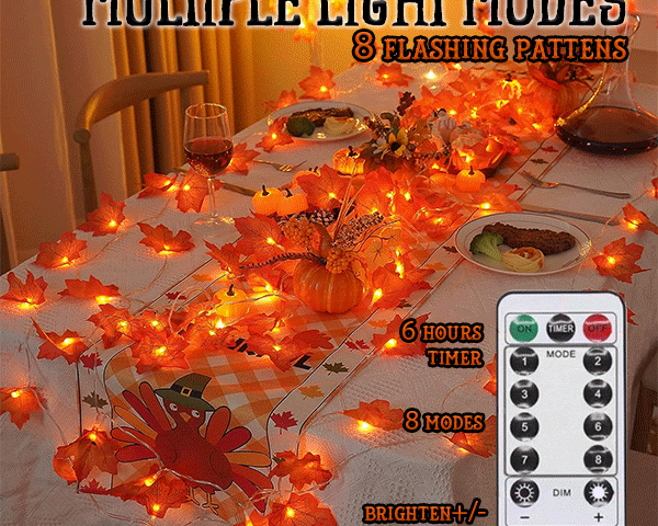 FallLights™ - Perfekte Herbstdeko für Ihr Zuhause