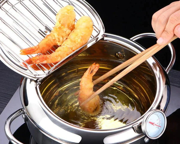 ChefsChoice - Meisterfritteuse mit Thermometer [Letzter Tag Rabatt]