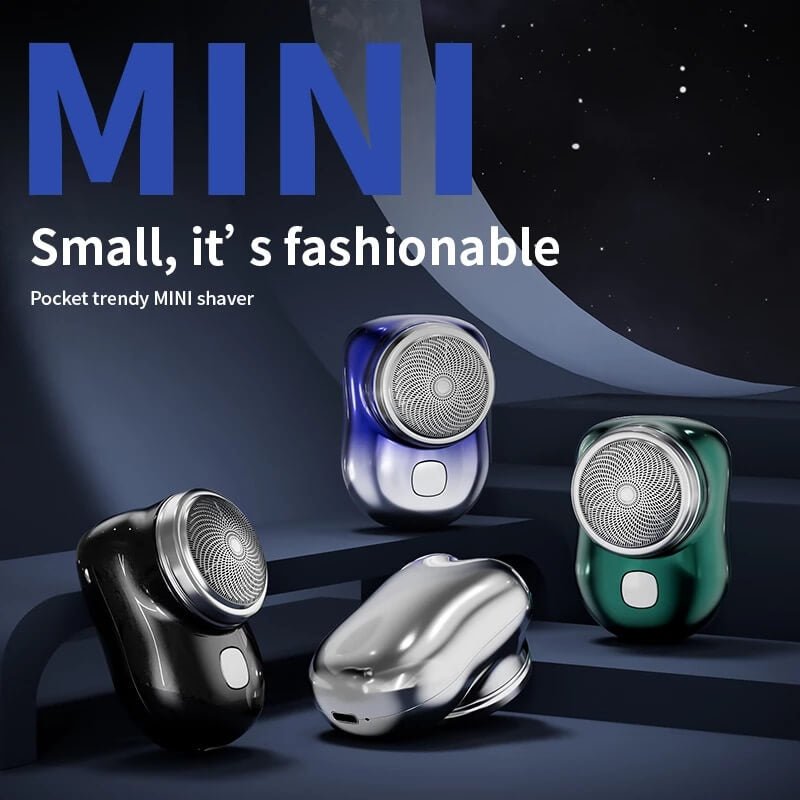 Mini Shaver™️ Eine gründliche Rasur, wo immer Sie sind!
