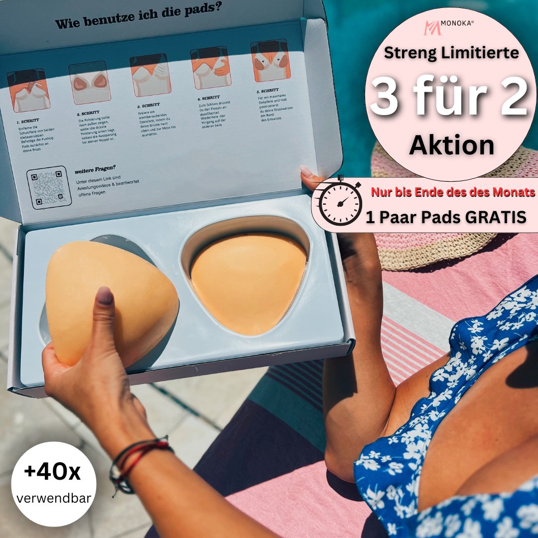 Klebepads™ Beidseitig haftende Nippelcover