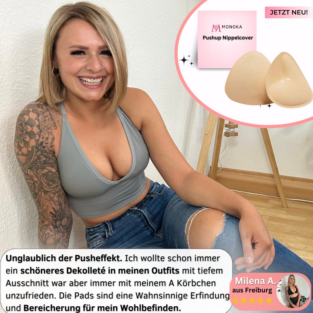 Klebepads™ Beidseitig haftende Nippelcover