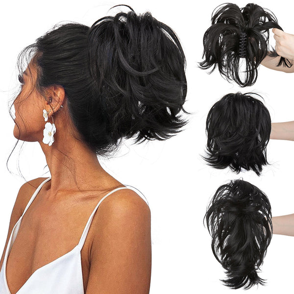 Grande™ Synthetische Haarverlängerungen Pferdeschwanz Krallenclip